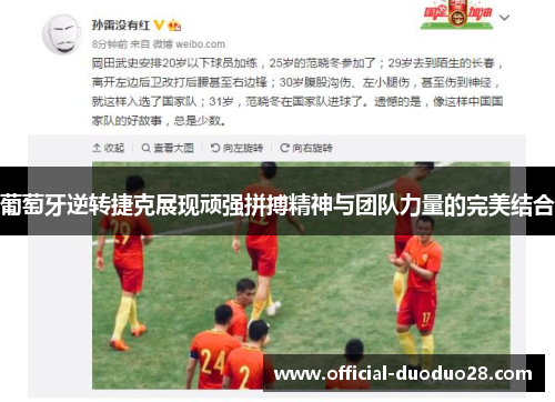 葡萄牙逆转捷克展现顽强拼搏精神与团队力量的完美结合