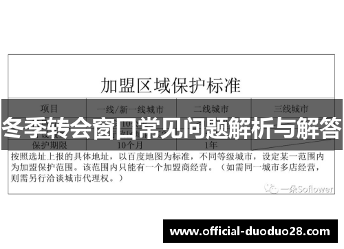 冬季转会窗口常见问题解析与解答